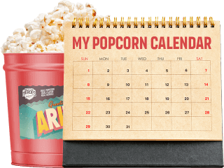 Get monthly popcorn subscription deliveries at your doorstep