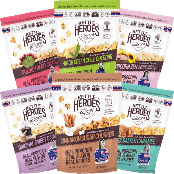 Kettle Heroes Variety Popcorn Packs